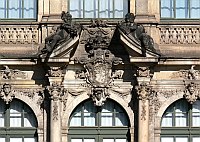 
   Fassade des Wallpavillons [ Zwinger ]   
