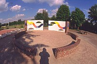 
 &nbsp; Pausenhof des Gymnasiums &nbsp; 
